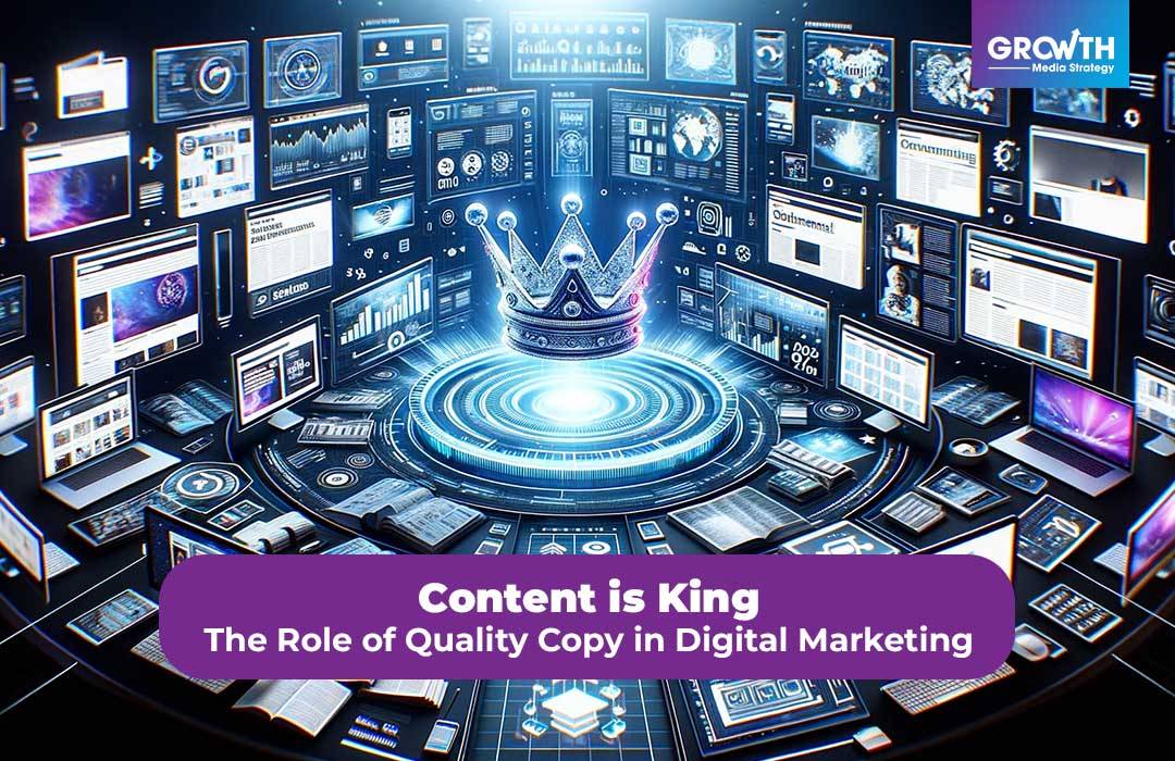 Content is King- Power of Quality Copy in Digital Marketing