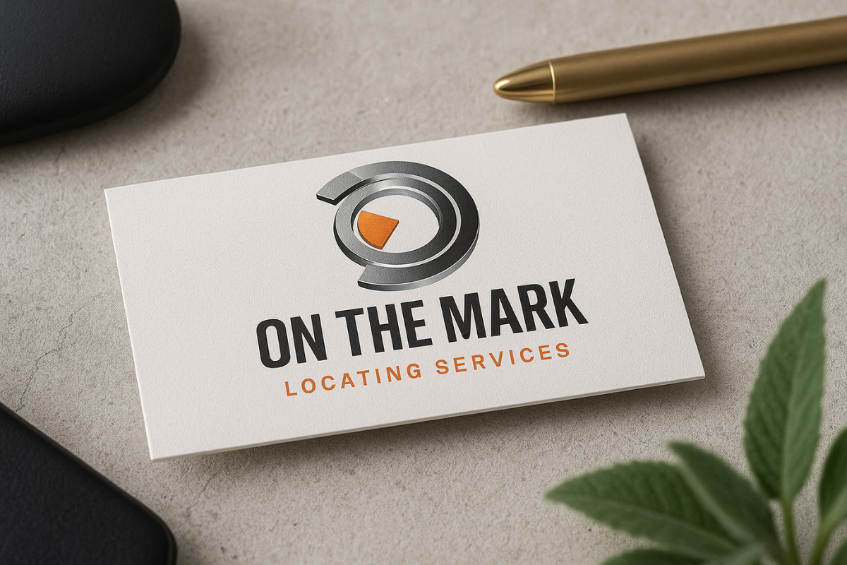On The Mark Locating logo
