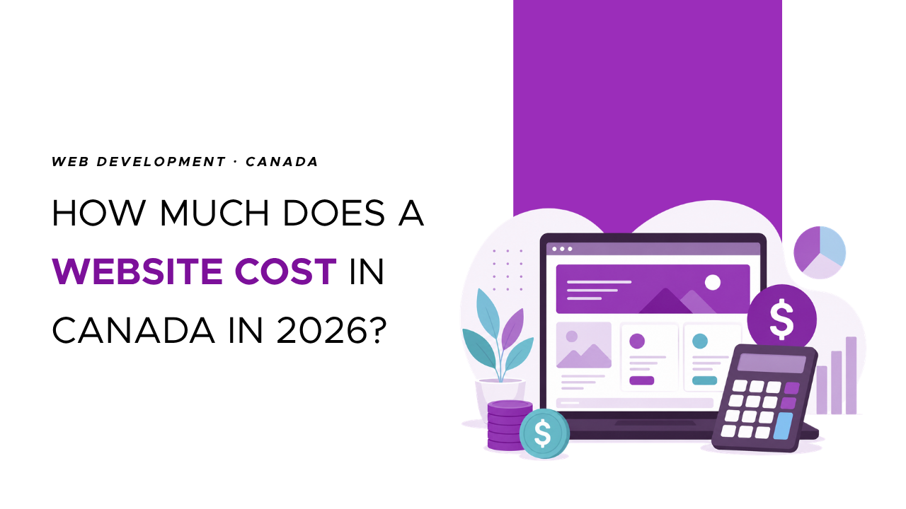 Real Website Cost in Canada (2026 Pricing Guide)